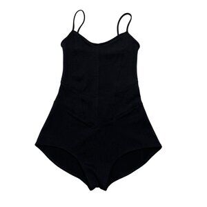 Live The Process Corset Leotard in Black
